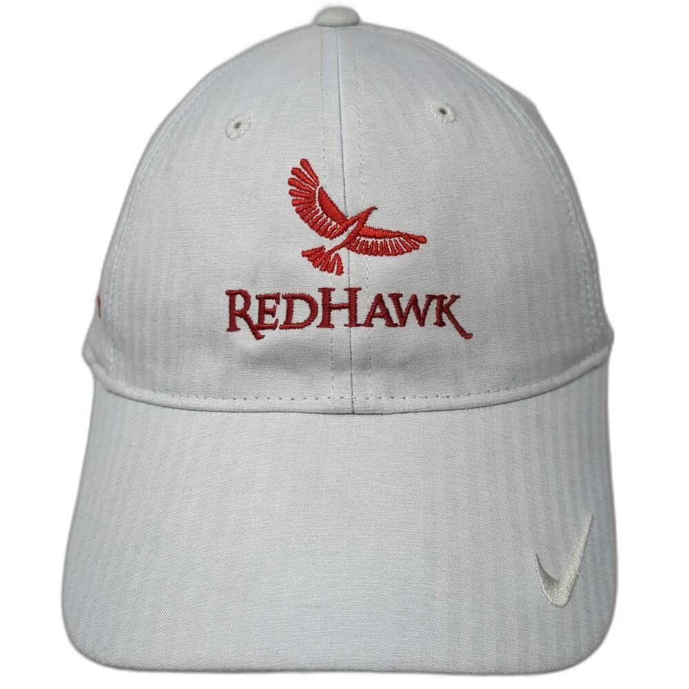 Nike Baseball Cap Gray One Size Dri-FIT Regulators Redhawk Adjustable Strap Hat